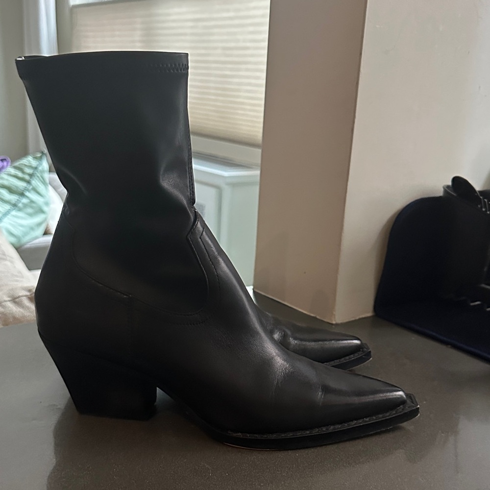 Dolce Vita Rutger Boots Black Leather - Worn Twice (Inside Only)